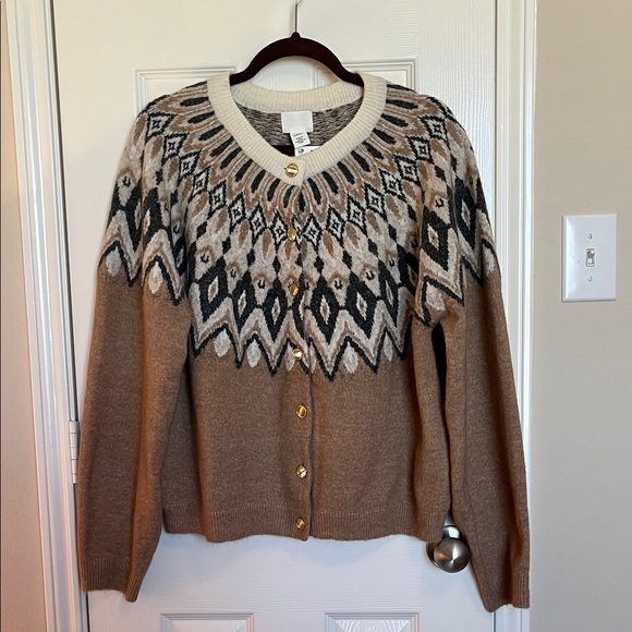 NWT H&M Sea Isle Cardigan Sweater - Picture 2 of 9
